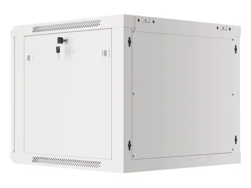 Комуникационен шкаф, Lanberg rack cabinet 19" wall-mount 9U/600x600 for self-assembly with metal door grey (flat pack) - image 8