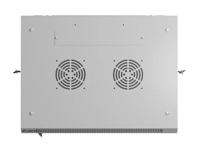 Ερμάριο επικοινωνιών, Lanberg ερμάριο rack 19" επιτοίχιο 12U/600x450 με διάτρητη πόρτα γκρι (flat pack) - image 10