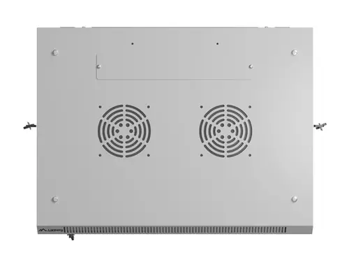 Комуникационен шкаф, Lanberg rack cabinet 19" wall-mount 12U/600x450 with perforated door grey (flat pack) - image 10