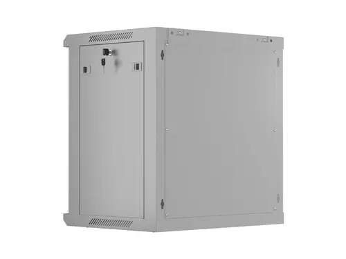 Комуникационен шкаф, Lanberg rack cabinet 19" wall-mount 12U/600x450 with perforated door grey (flat pack) - image 7