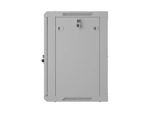 Комуникационен шкаф, Lanberg rack cabinet 19" wall-mount 12U/600x450 with perforated door grey (flat pack) - image 9