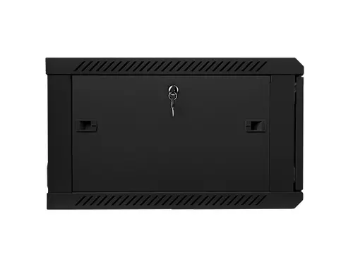 Комуникационен шкаф, Lanberg rack cabinet 19" wall-mount 6U / 600x600 for self-assembly (flat pack), black - image 3
