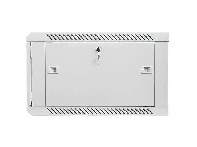 Комуникационен шкаф, Lanberg rack cabinet 19" wall-mount 6U / 600x600 for self-assembly (flat pack), grey - image 4