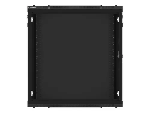 Комуникационен шкаф, Lanberg rack cabinet 19" wall-mount 12U/600x450 for self-assembly with metal door black (flat pack) - image 14