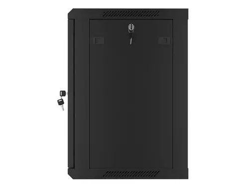 Комуникационен шкаф, Lanberg rack cabinet 19" wall-mount 12U/600x450 for self-assembly with metal door black (flat pack) - image 5