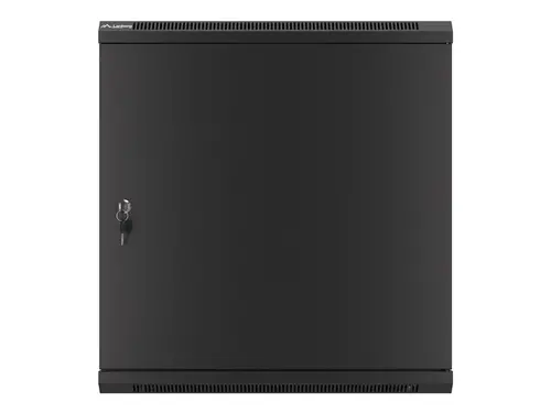 Комуникационен шкаф, Lanberg rack cabinet 19" wall-mount 12U/600x450 for self-assembly with metal door black (flat pack) - image 6