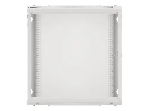 Комуникационен шкаф, Lanberg rack cabinet 19" wall-mount 12U/600x450 for self-assembly with metal door grey (flat pack) - image 14