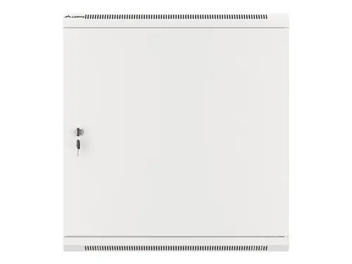 Комуникационен шкаф, Lanberg rack cabinet 19" wall-mount 12U/600x450 for self-assembly with metal door grey (flat pack) - image 3
