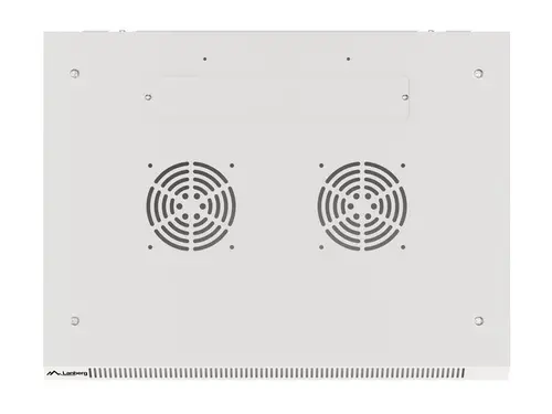 Комуникационен шкаф, Lanberg rack cabinet 19" wall-mount 12U/600x450 for self-assembly with metal door grey (flat pack) - image 6