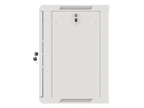 Комуникационен шкаф, Lanberg rack cabinet 19" wall-mount 12U/600x450 for self-assembly with metal door grey (flat pack) - image 7
