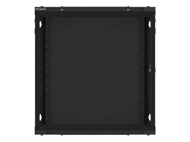 Комуникационен шкаф, Lanberg rack cabinet 19" wall-mount 12U/600x600 for self-assembly with metal door black (flat pack) - image 10