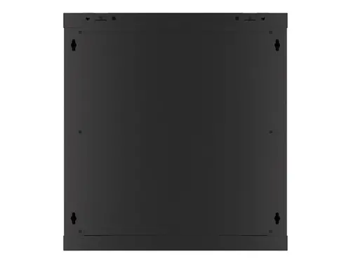 Dulap de comunicații, Lanberg rack 19" montaj pe perete 12U/600x600 pentru autoasamblare cu ușă metalică, negru (flat pack) - 6