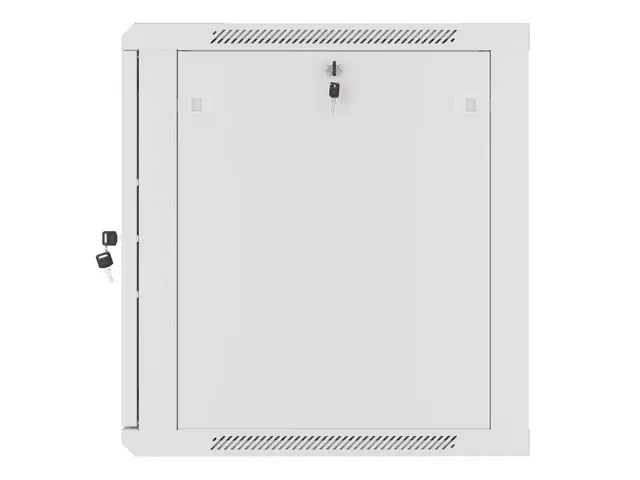 Комуникационен шкаф, Lanberg rack cabinet 19" wall-mount 12U/600x600 for self-assembly with metal door grey (flat pack) - image 2