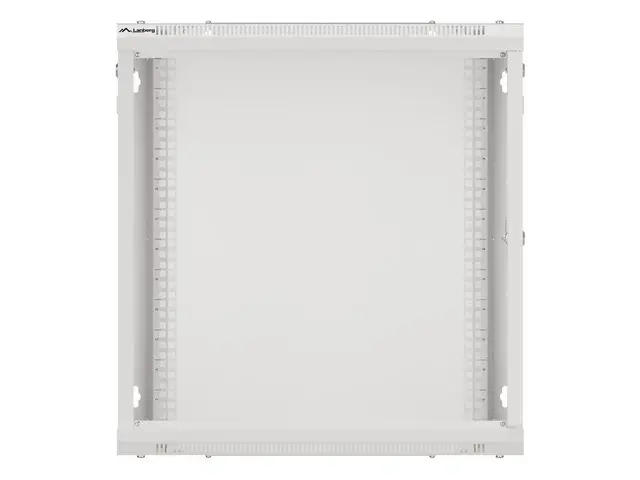 Комуникационен шкаф, Lanberg rack cabinet 19" wall-mount 12U/600x600 for self-assembly with metal door grey (flat pack) - image 4