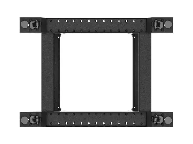 Комуникационен шкаф, Lanberg open rack 19" 18U 600x800 black - image 6