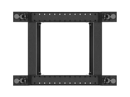 Комуникационен шкаф, Lanberg open rack 19" 18U 600x800 black - image 6