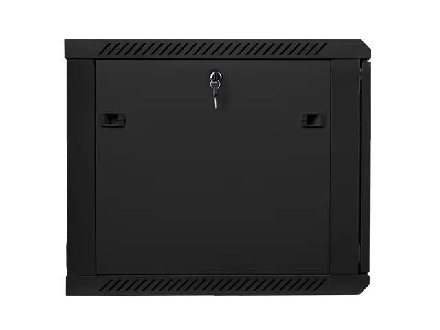 Ερμάριο επικοινωνιών, Lanberg rack 19" επιτοίχιο 9U / 600x600 για αυτοσυναρμολόγηση (flat pack), μαύρο - image 3
