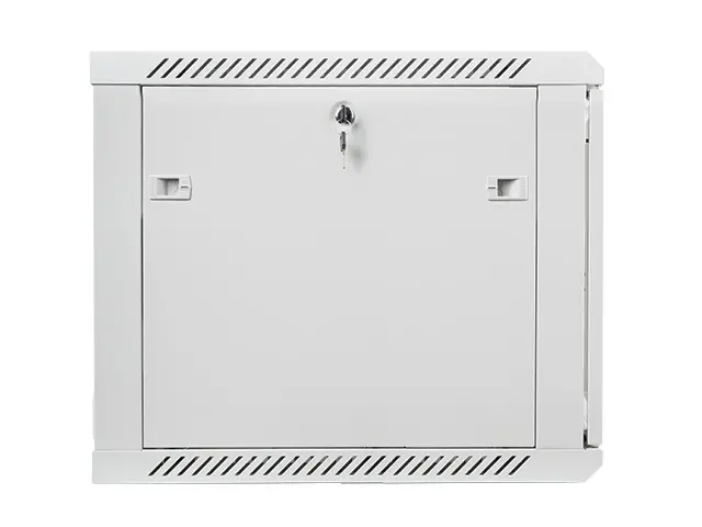 Комуникационен шкаф, Lanberg rack cabinet 19" wall-mount 9U / 600x600 for self-assembly (flat pack), grey - image 3
