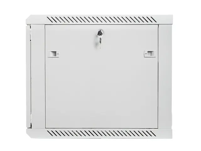 Комуникационен шкаф, Lanberg rack cabinet 19" wall-mount 9U / 600x600 for self-assembly (flat pack), grey - image 4