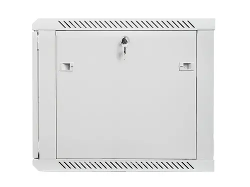 Комуникационен шкаф, Lanberg rack cabinet 19" wall-mount 9U / 600x600 for self-assembly (flat pack), grey - image 4