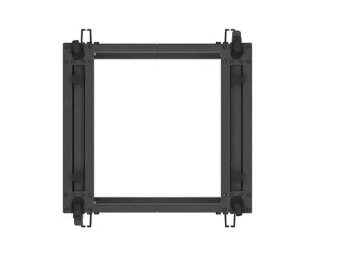 Комуникационен шкаф, Lanberg open rack 19" 12U 600x600-1100 adjustable, black - image 4