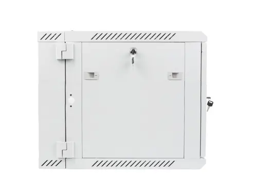 Комуникационен шкаф, Lanberg rack cabinet 19" double-section wall-mount 9U / 600x600 for self-assembly (flat pack), grey - image 4