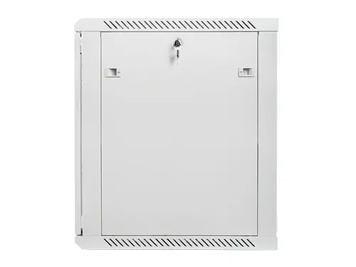 Комуникационен шкаф, Lanberg rack cabinet 19" wall-mount 15U / 600x600 for self-assembly (flat pack), grey - image 3