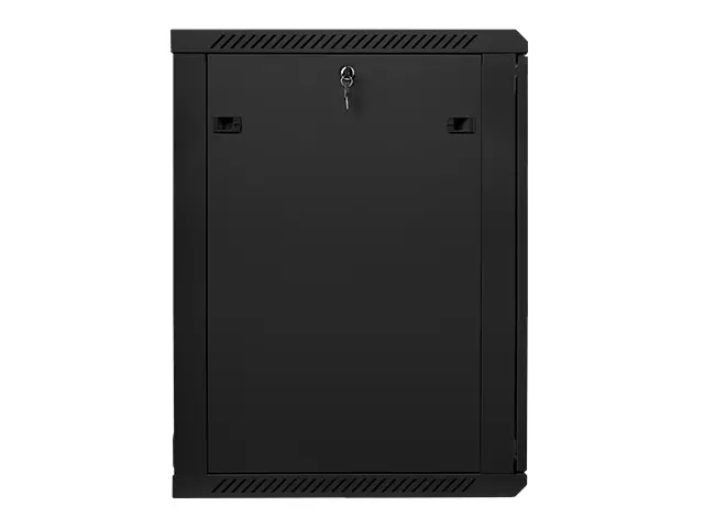 Комуникационен шкаф, Lanberg rack cabinet 19" wall-mount 18U / 600x600 for self-assembly (flat pack), black - image 3