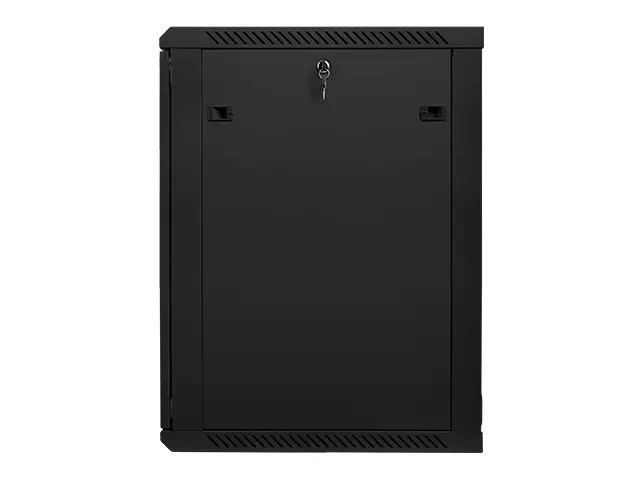 Комуникационен шкаф, Lanberg rack cabinet 19" wall-mount 18U / 600x600 for self-assembly (flat pack), black - image 4