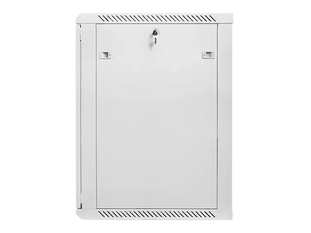 Комуникационен шкаф, Lanberg rack cabinet 19" wall-mount 18U / 600x600 for self-assembly (flat pack), grey - image 3