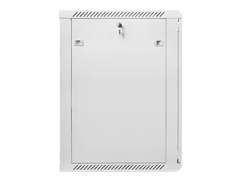 Комуникационен шкаф, Lanberg rack cabinet 19" wall-mount 18U / 600x600 for self-assembly (flat pack), grey - image 4