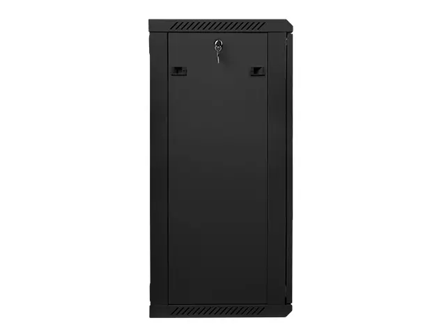 Комуникационен шкаф, Lanberg rack cabinet 19" wall-mount 22U / 600x450 for self-assembly (flat pack), black - image 3