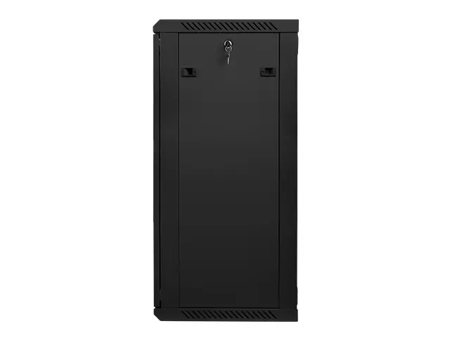 Комуникационен шкаф, Lanberg rack cabinet 19" wall-mount 22U / 600x450 for self-assembly (flat pack), black - image 4