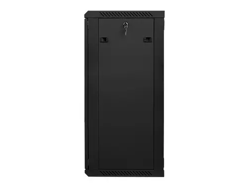 Комуникационен шкаф, Lanberg rack cabinet 19" wall-mount 22U / 600x450 for self-assembly (flat pack), black - image 4