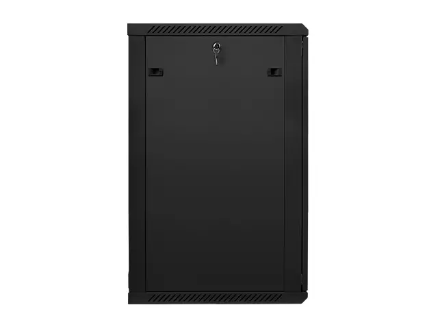 Dulap de comunicații, Lanberg rack cabinet 19" montaj pe perete 22U / 600x600 pentru autoasamblare (flat pack), negru - image 4