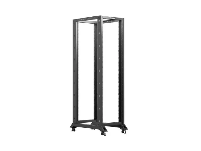 Комуникационен шкаф, Lanberg open rack 19" 42U 600x1000 black