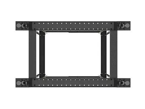 Комуникационен шкаф, Lanberg open rack 19" 42U 600x1000 black - image 3