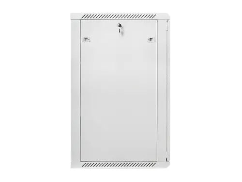 Комуникационен шкаф, Lanberg rack cabinet 19" wall-mount 22U / 600x600 for self-assembly (flat pack), grey - image 3