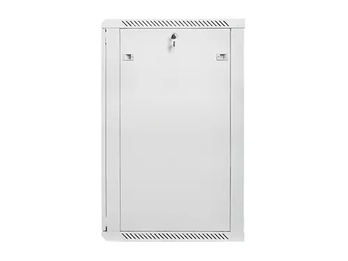 Комуникационен шкаф, Lanberg rack cabinet 19" wall-mount 22U / 600x600 for self-assembly (flat pack), grey - image 4