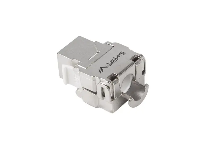 Конектор, Lanberg keystone toolless module RJ45 180° FTP CAT.5e - image 1