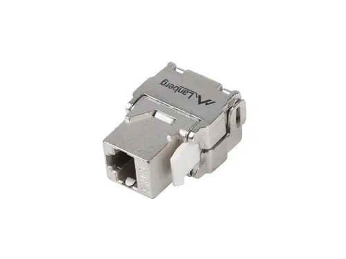 Conector, Lanberg keystone TOOL-LESS module RJ45 180° FTP CAT.6a Conector, Lanberg keystone TOOL-LESS module RJ45 180° FTP CAT.6a