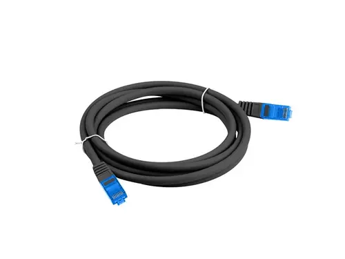 Кабел, Lanberg patchcord CAT.6a s/ftp lszh cca 1.5m black fluke passed - image 2