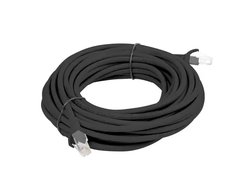 Кабел, Lanberg patch cord CAT.5E 5m, black - image 1