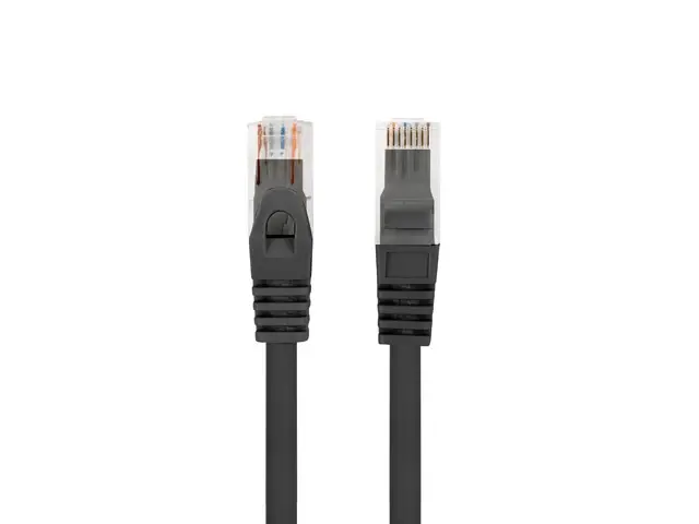 Кабел, Lanberg patchcord CAT.6 utp lszh cu 3m black fluke passed - image 1