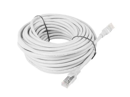 Кабел, Lanberg patch cord CAT.5E 15m, grey - image 1