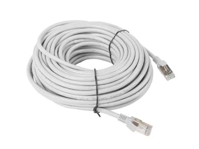 Кабел, Lanberg patch cord CAT.5E 20m, grey - image 1