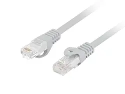 Кабел, Lanberg patchcord CAT.6 utp lszh cu 10m grey fluke passed
