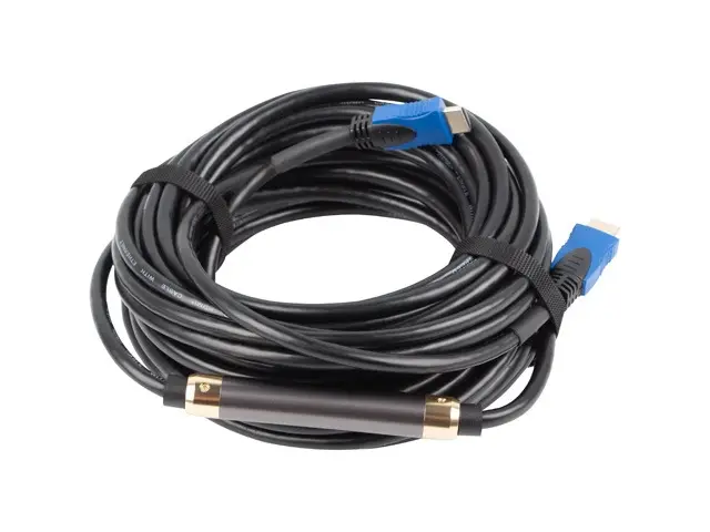 Кабел, Lanberg HDMI M/M V2.0 cable 4K 20m CU, black - image 2