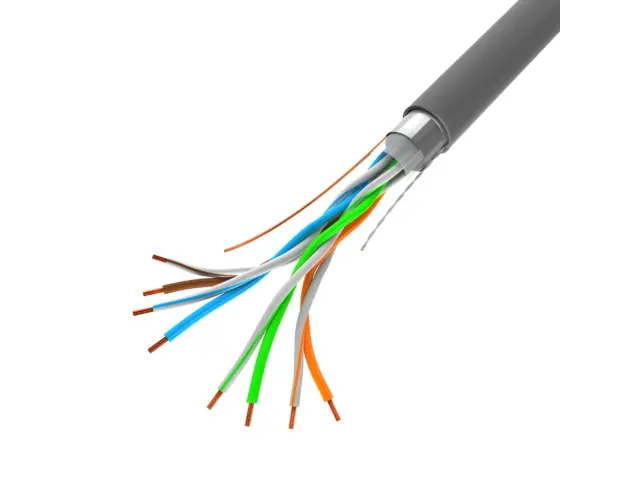 Кабел, Lanberg LAN cable CAT.5e ftp 305m solid cu grey cpr + fluke passed - image 1