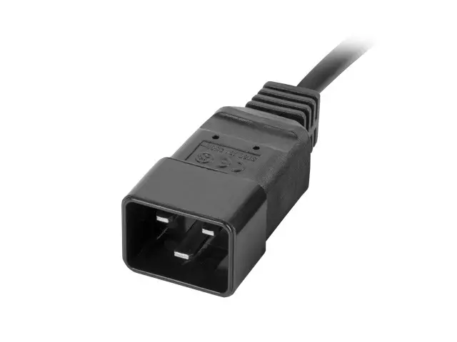 Разклонител, Lanberg power distribution unit (pdu) 19" 1U 16a 2m 2x c19 8x iec c13 sockets black c20 - image 1